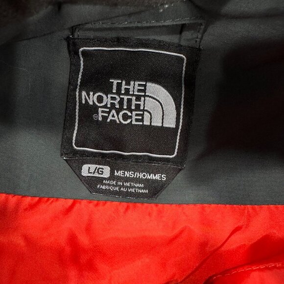 The North Face HYVENT Full Zip Ski Jacket Large Houndstooth Green Mens No Hood - Picture 7 of 16